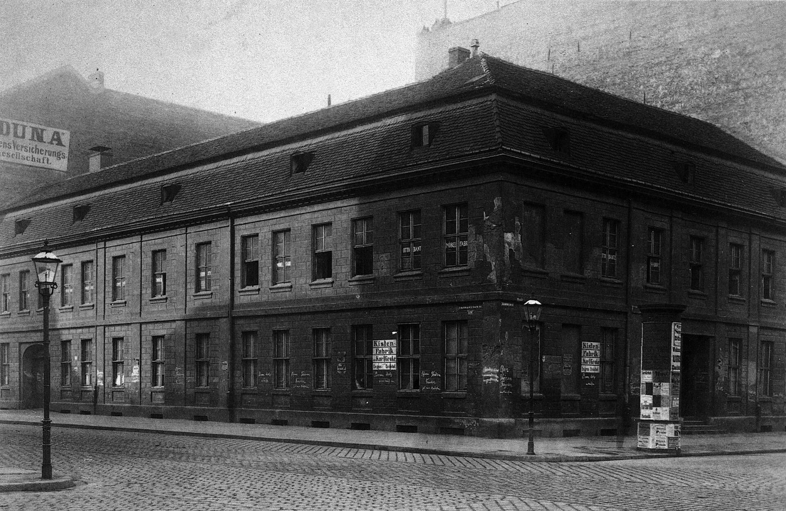 Charlottenstraße in Berlin, 1890 — the imperial German capital at the height of the Kaiserreich