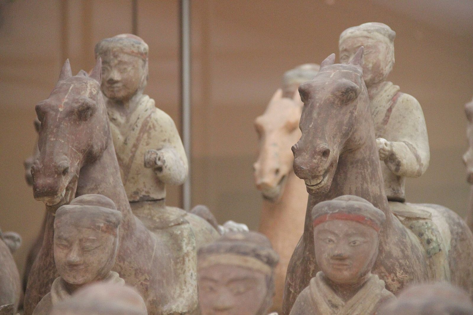 The terracotta army of the Western Han dynasty at Yangjiawan, Xianyang