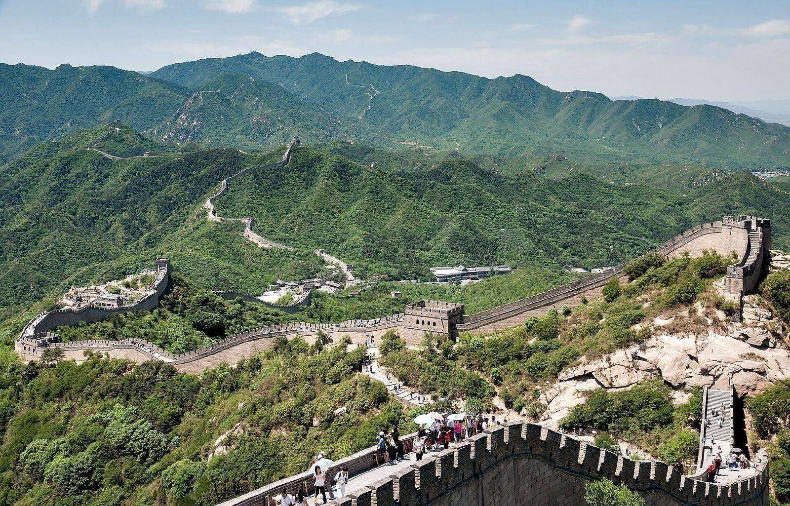 The Great Wall at Badaling — the Ming dynasty's great northern fortification system