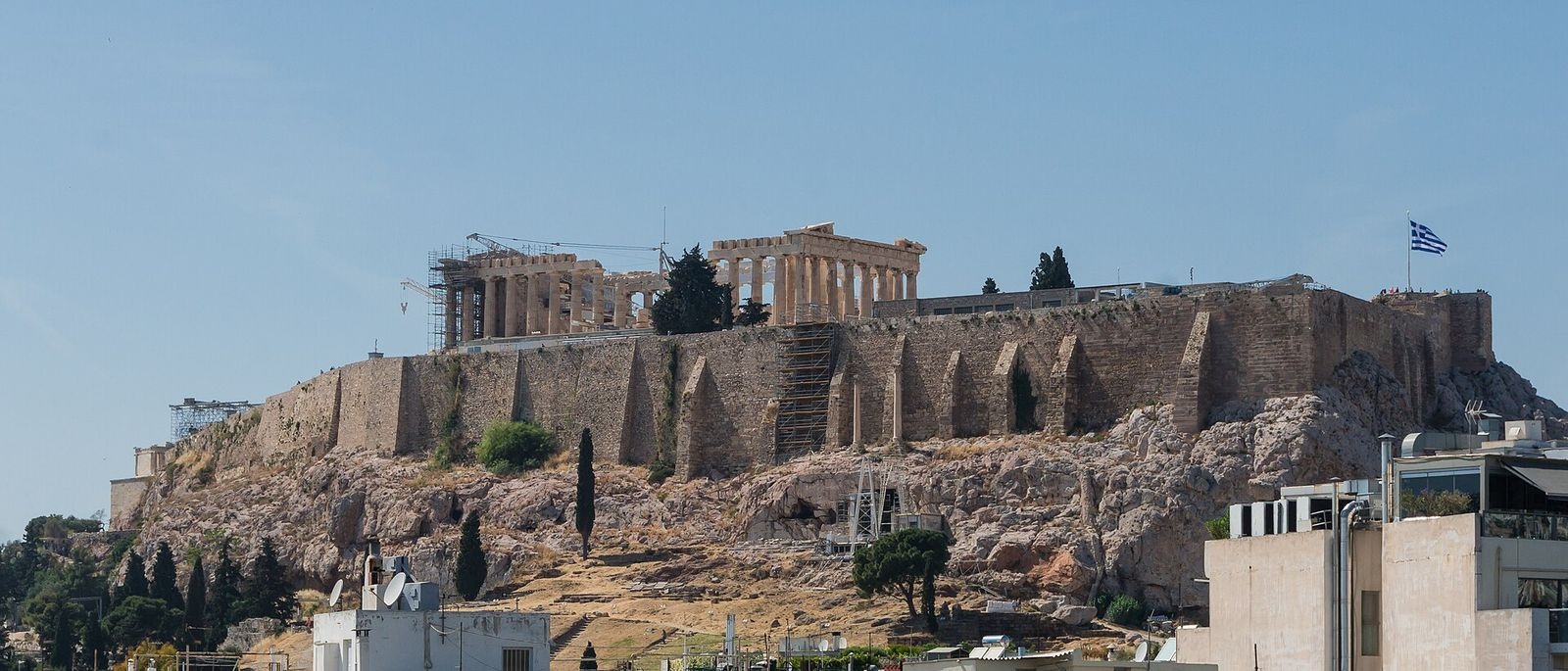 Artist's vision of classical Athens at its height