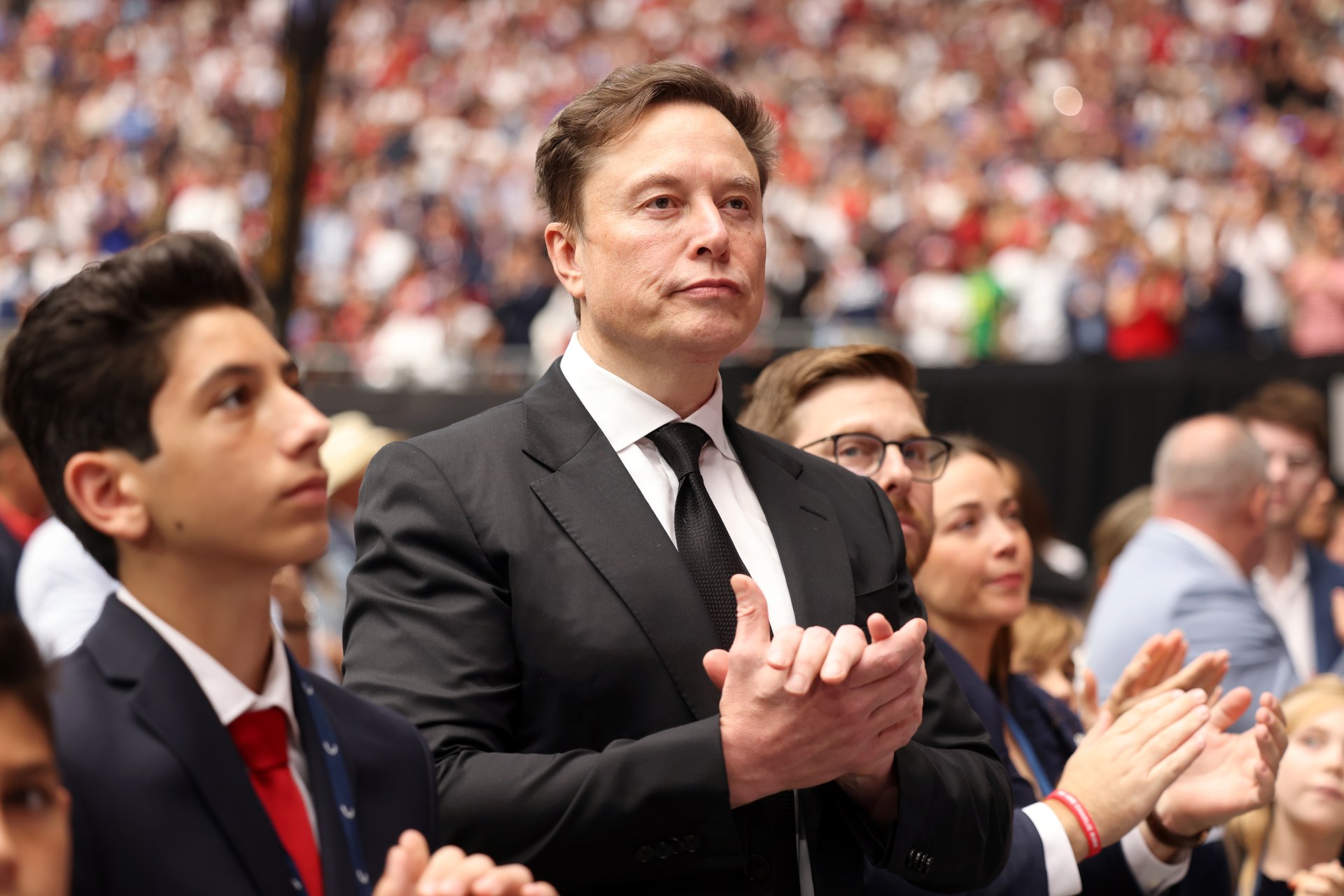 Portrait of Elon Musk — the billionaire entrepreneur whose companies sit at the centre of the AI infrastructure buildout now facing a bipartisan voter revolt two weeks before the US midterms